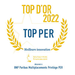Award Top PER - Meilleure innovation - or